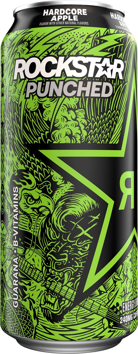 slide 3 of 6, Rockstar Energy Drink, 16 oz