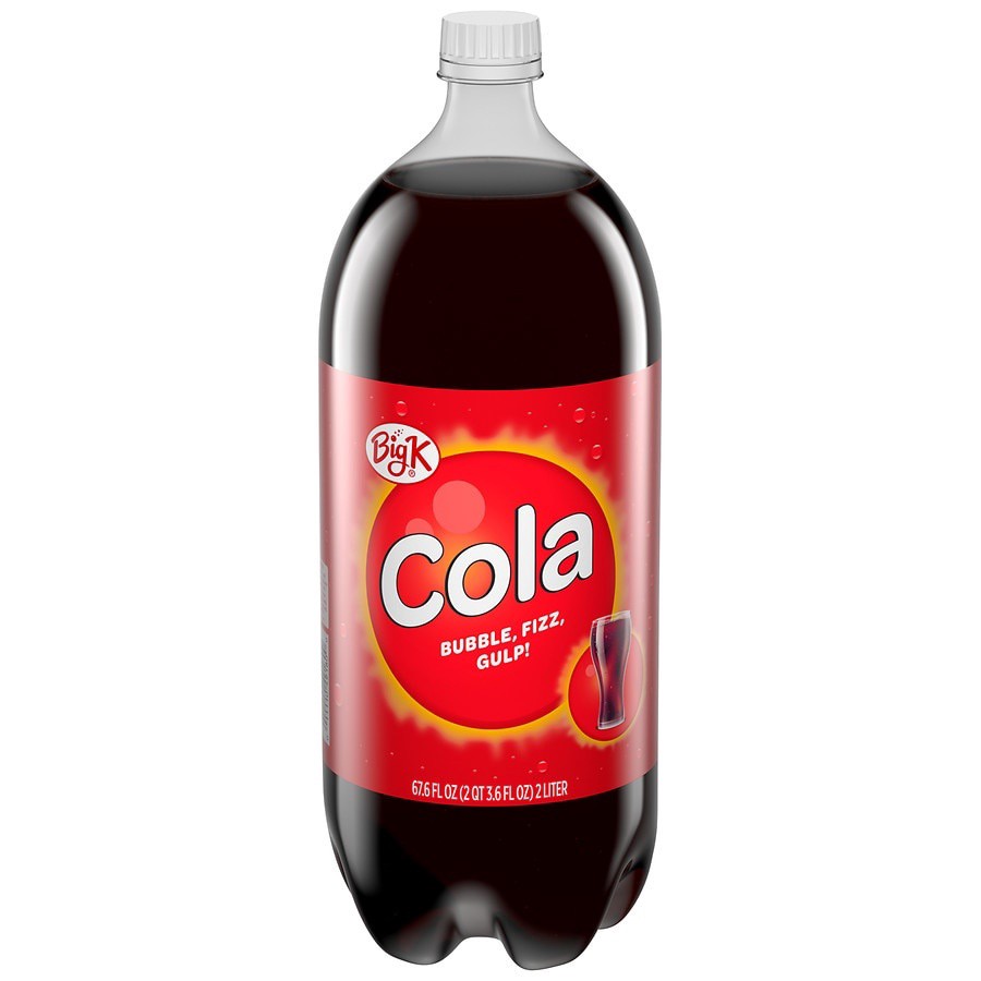 slide 1 of 4, Big K Cola, 67.6 oz