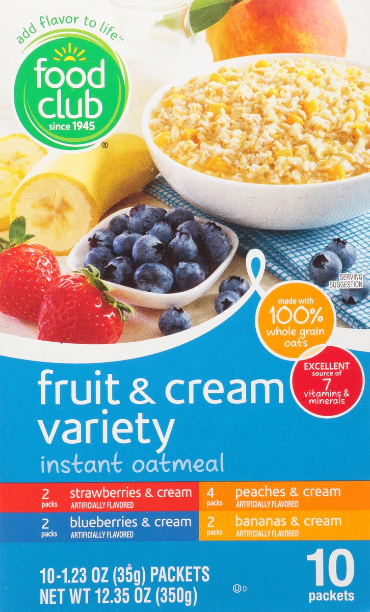 slide 9 of 11, Food Club Fruit And Cream Variety, 10 ct