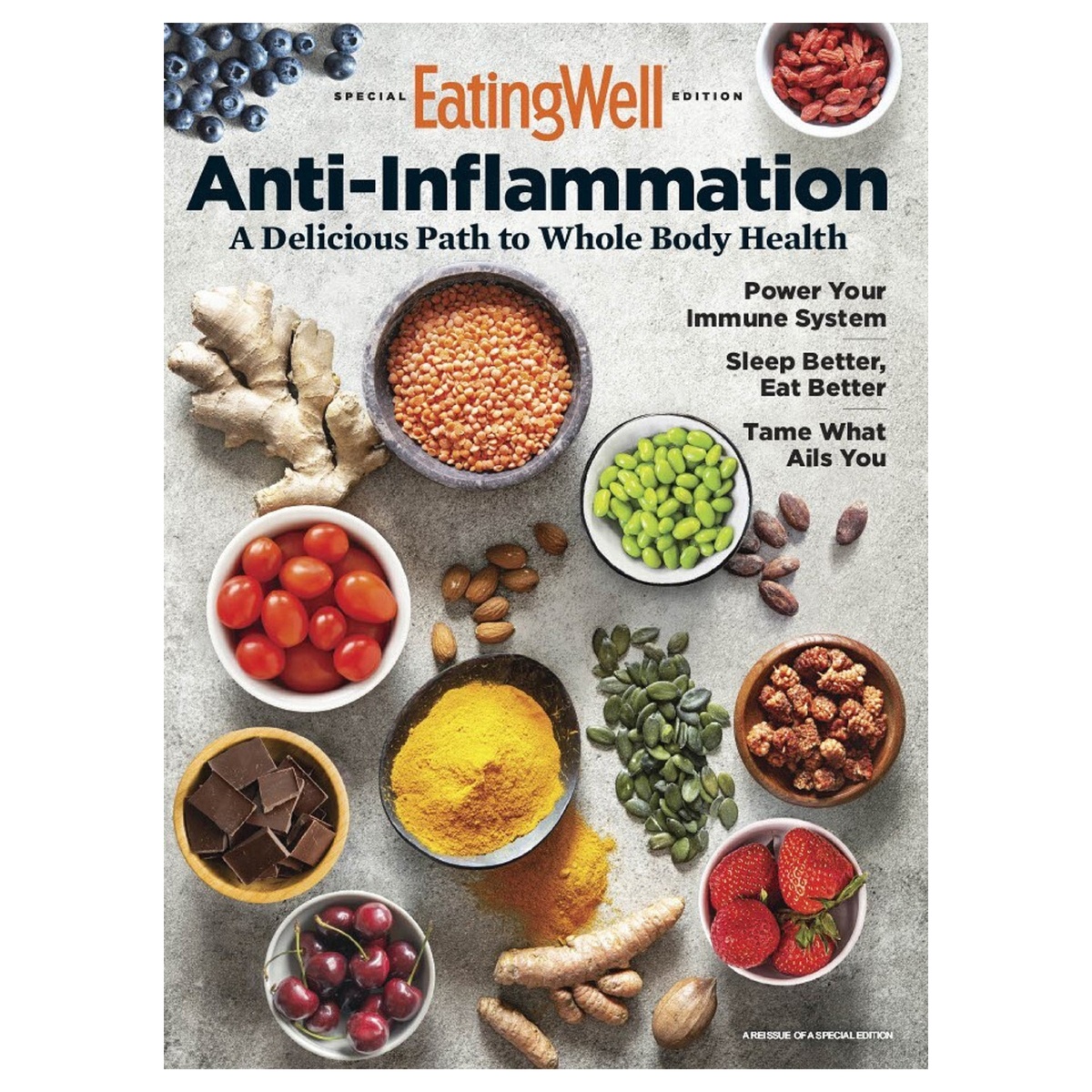 slide 1 of 1, Eating Well Anti-Inflammation Magazine 1 ea, 1 ea