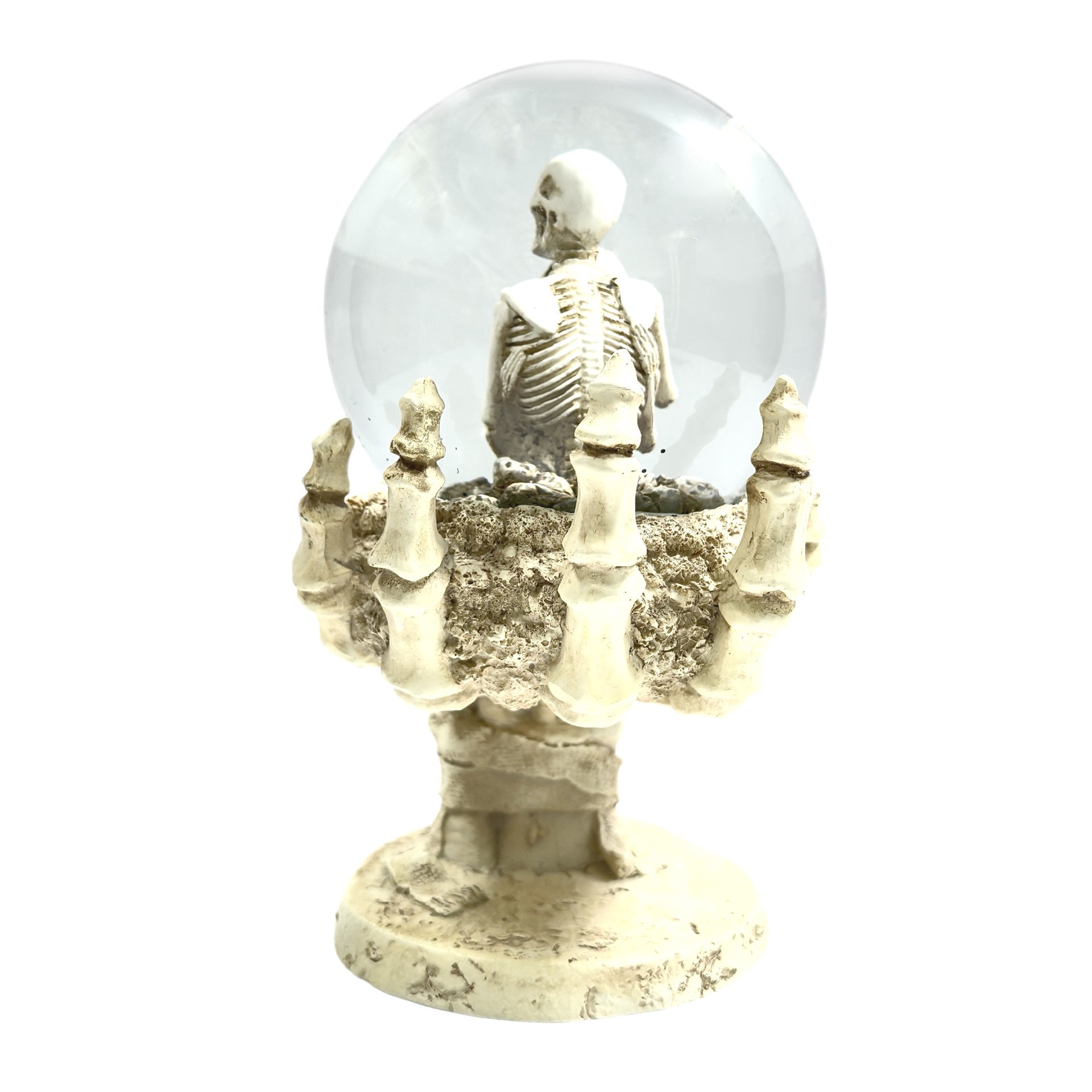 slide 3 of 3, 6.5" Skeleton Couple Water Globe By Ashland, 4.25 in x 4.125 in x 6.5 in