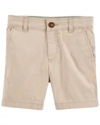 Carter's Baby Flat-Front Shorts Khaki 3M