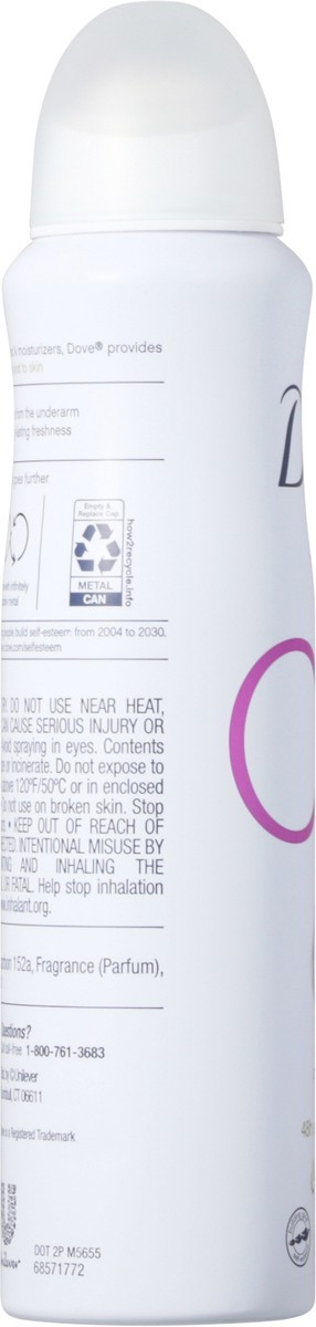 slide 8 of 9, Dove 0% Aluminum Deodorant Spray Coconut & Pink Jasmine, 4 oz1 Count, 4 oz