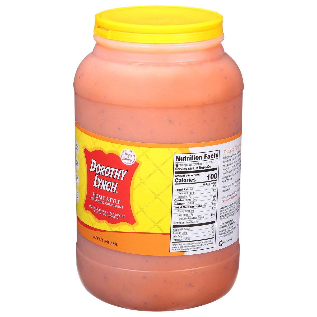 slide 14 of 14, Dorothy Lynch Home Style Dressing & Condiment 1 gl, 1 gal