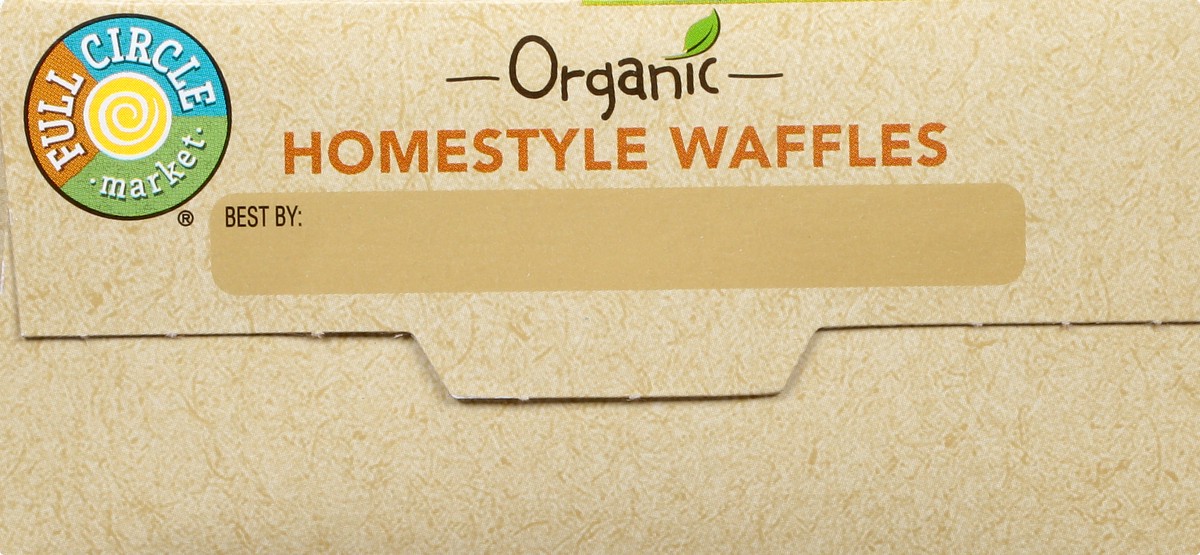 slide 4 of 9, Full Circle Market Organic Homestyle Waffles 6 ea, 6 ct