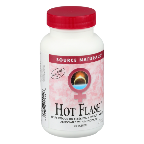 slide 1 of 1, Source Naturals Hot Flash Tablets, 90 ct