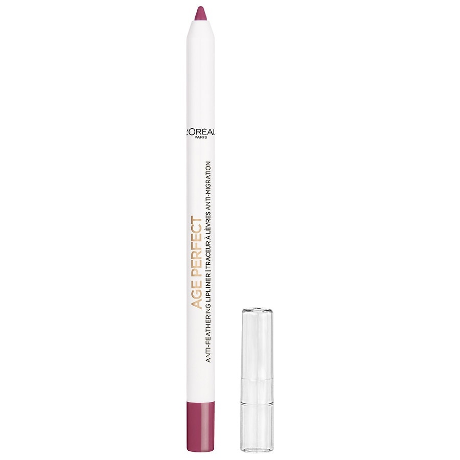 slide 1 of 1, L'Oréal Age Perfect Anti-Feathering Lip Liner - Smooth Application, Bold Orchid, 04 oz