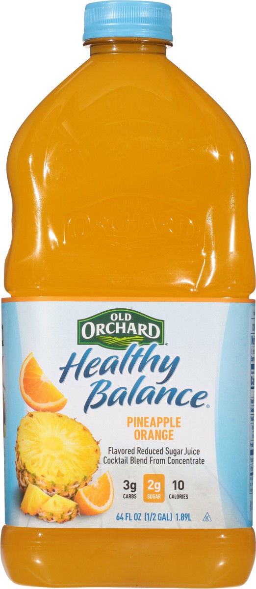 slide 13 of 15, Old Orchard Healthy Balance Pineapple Orange Juice 64 fl oz, 64 fl oz
