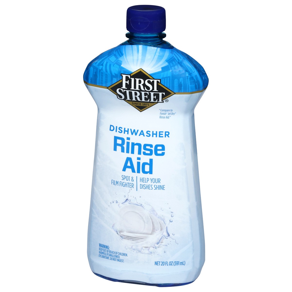 slide 4 of 4, First Street Fs Dishwasher Rinse Aid, 20 oz