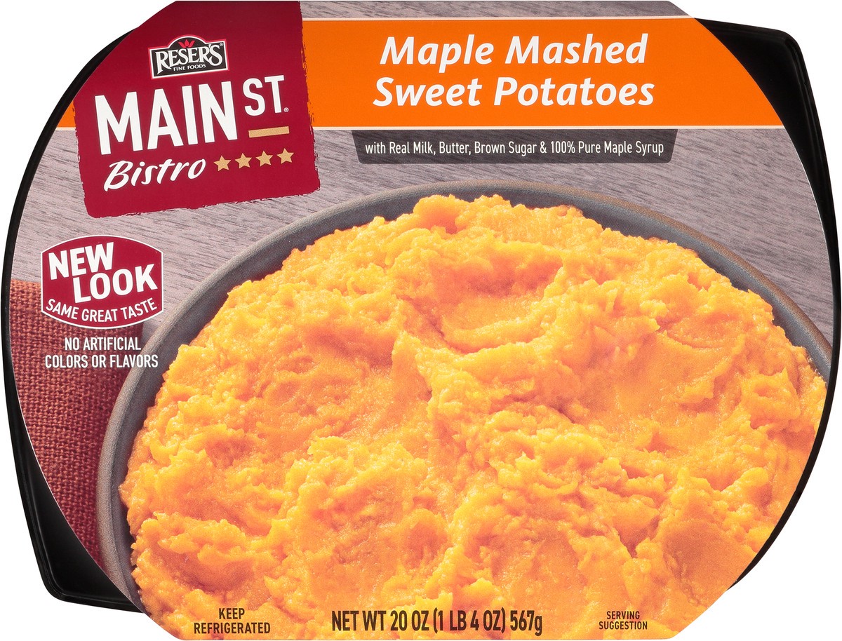 slide 2 of 7, Main St. Bistro Mashed Sweet Potatoes, 20 oz