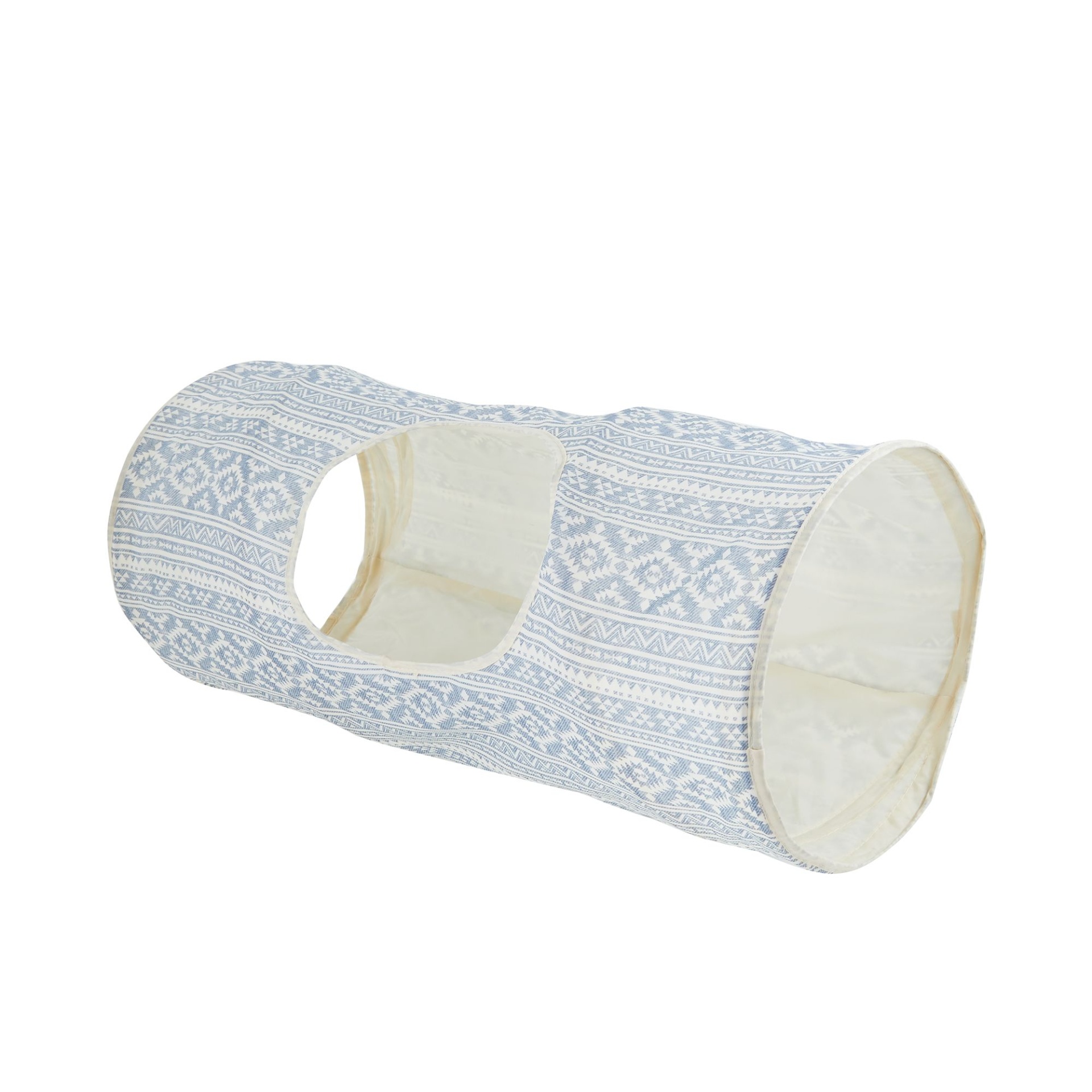 slide 1 of 1, Full Cheeks Small Pet Cloth Tunnel & Hide, 1 ct