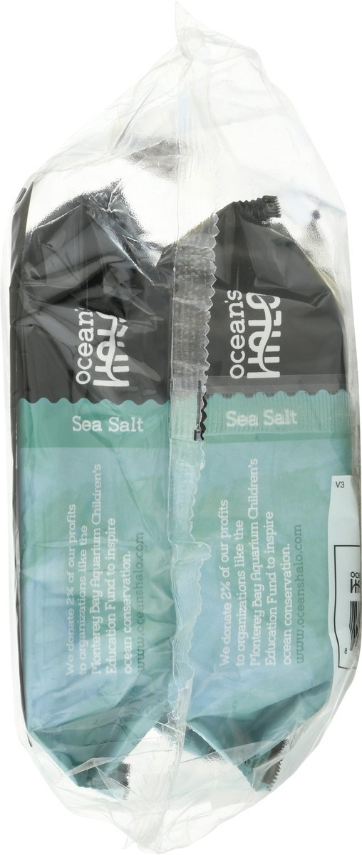 slide 11 of 12, Ocean's Halo Organic 4 Pack Sea Salt Seaweed Snacks 4 ea, 4 ct