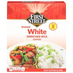 First Street Instant White Rice