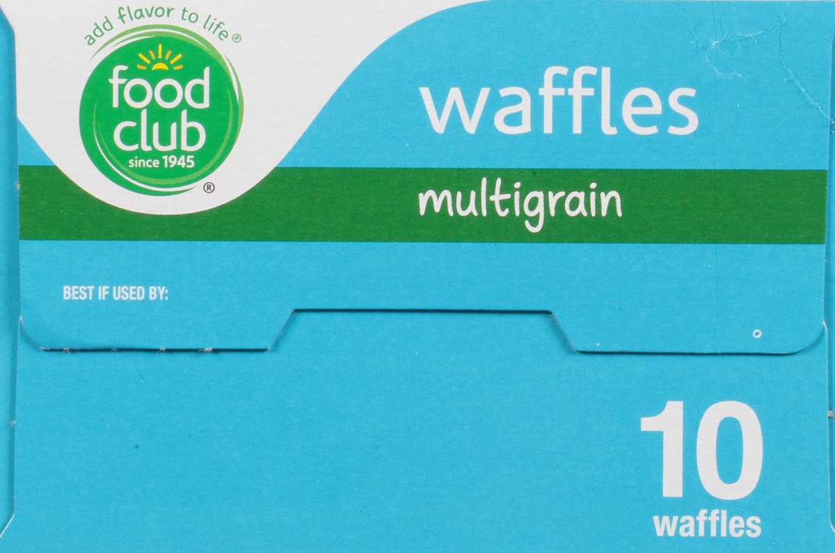 slide 7 of 15, Food Club Essential Choice Multigrain Waffles 10 ea, 10 ct