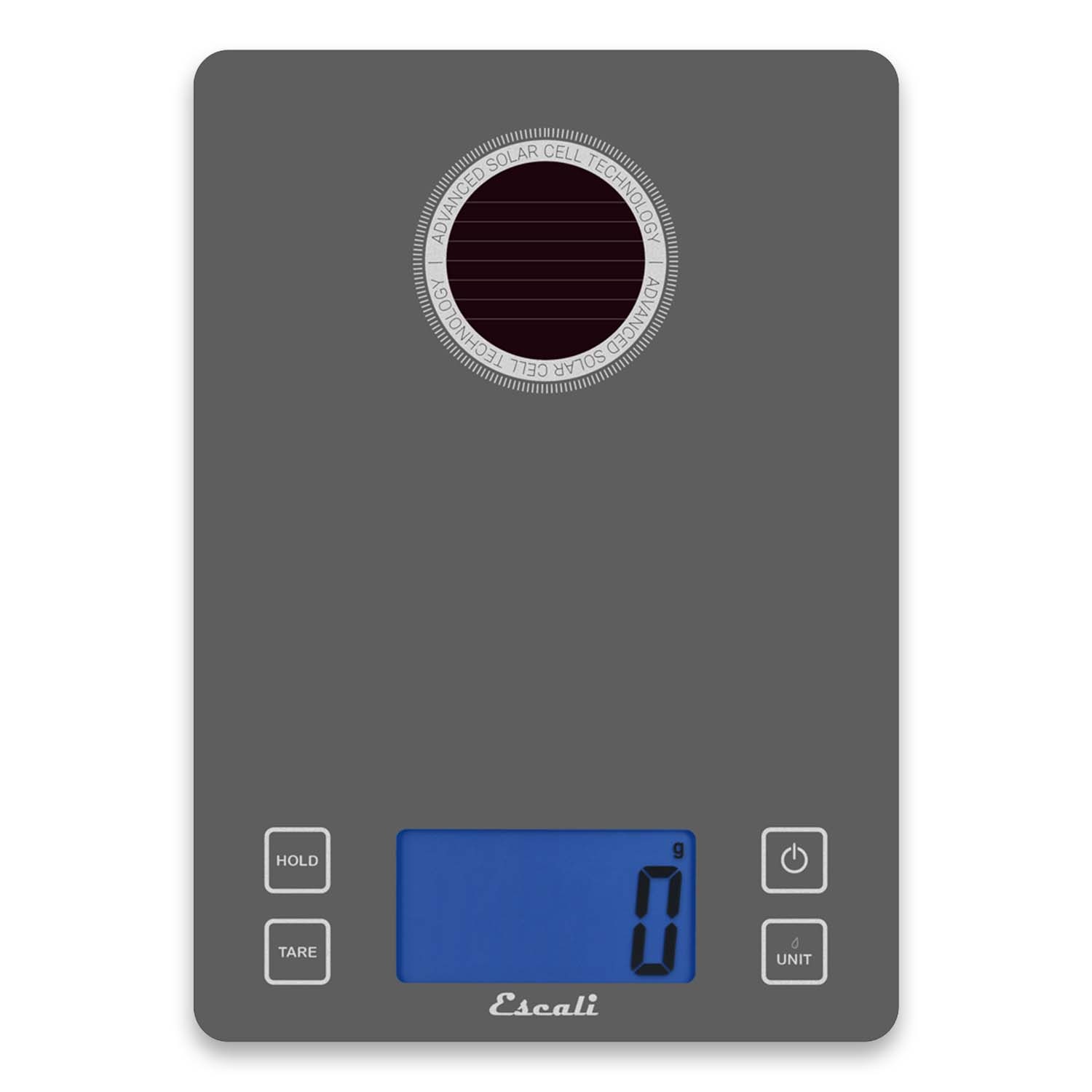 slide 1 of 1, Escali Stela Solar USB Digital Scale, 1 ct