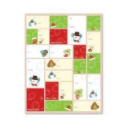 slide 1 of 1, Geo Studios To & From Holiday Santa Stickers, 8-3/4"", Pack Of 230 Stickers, 1 ct