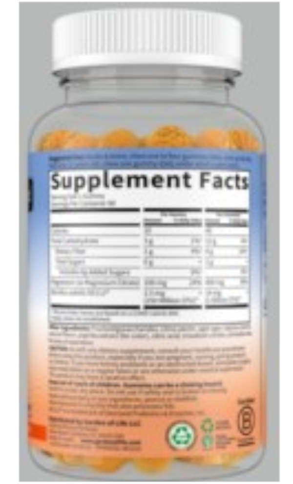 slide 3 of 5, Garden of Life Dr.formulated Magnesium Gummy Orange, 60 ct