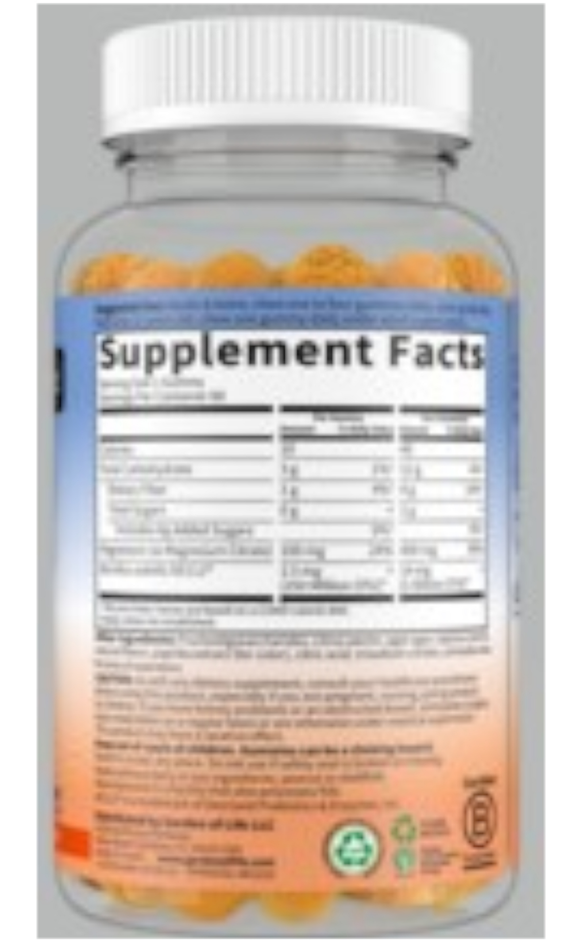 slide 5 of 5, Garden of Life Dr.formulated Magnesium Gummy Orange, 60 ct