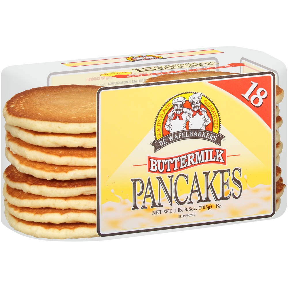 De Wafelbakkers Buttermilk Pancakes 18 ct; 24.8 oz Shipt