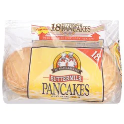 De Wafelbakkers Buttermilk Pancakes, 18 count pack