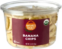 Nature's Basket Organic Banana Chips