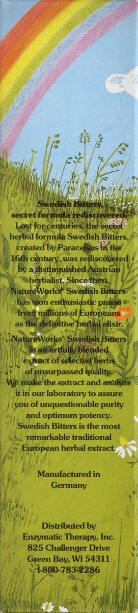 slide 4 of 4, Nature's Way NatureWorks Swedish Bitters, 8.45 fl oz