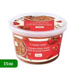 Home Chef Lasagna-Styled Soup With Ground Turkey