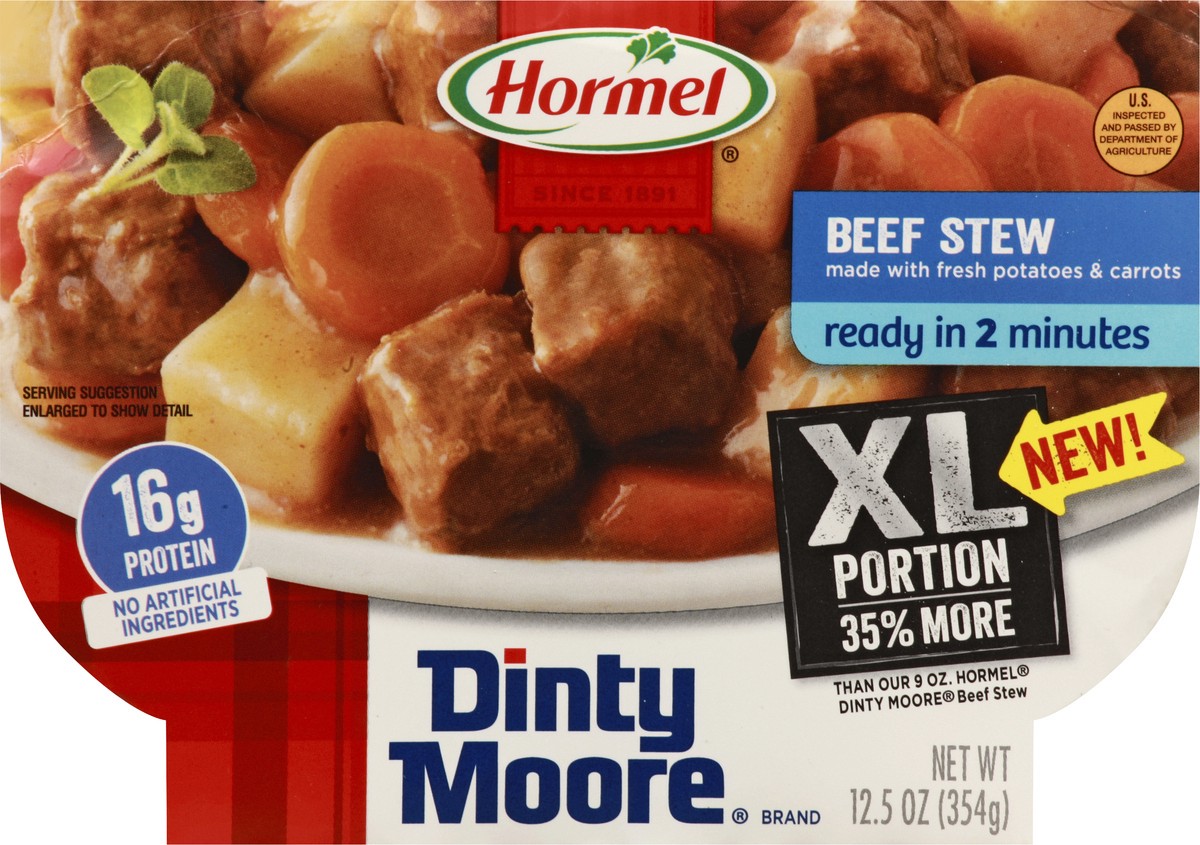 slide 6 of 8, Hormel DINTY MOORE XL Beef Stew, 12.5 oz