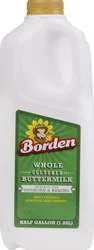 Borden Dairy Fresh Bulgarian Style Butter Milk .5 Gal