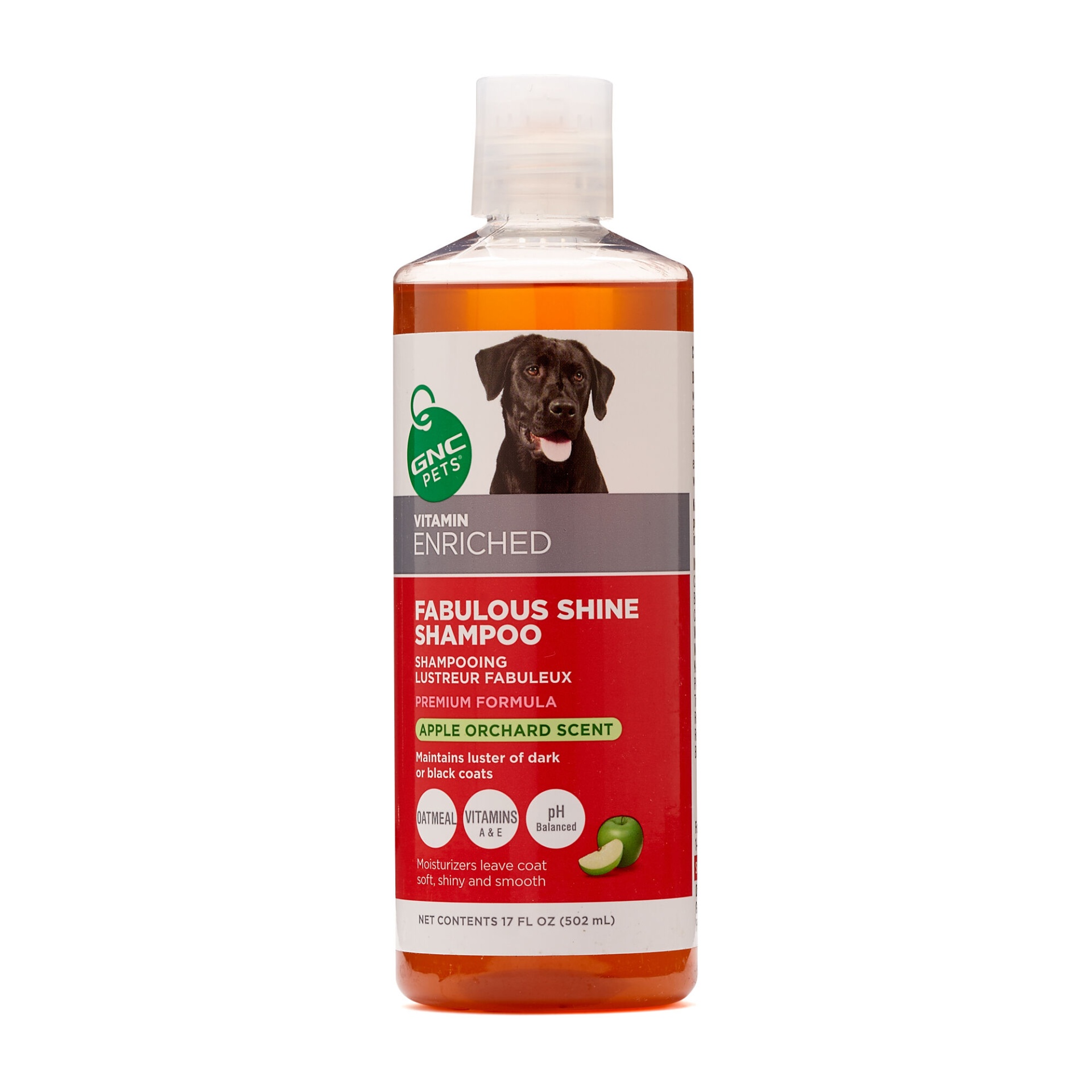 slide 1 of 1, GNC Pets Vitamin Enriched Fabulous Shine Shampoo - Apple Orchard Scent, 17 fl oz