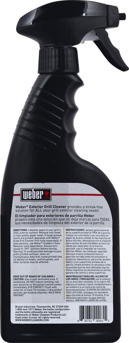 slide 5 of 9, Weber Grill Cleaner 16 oz, 16 oz