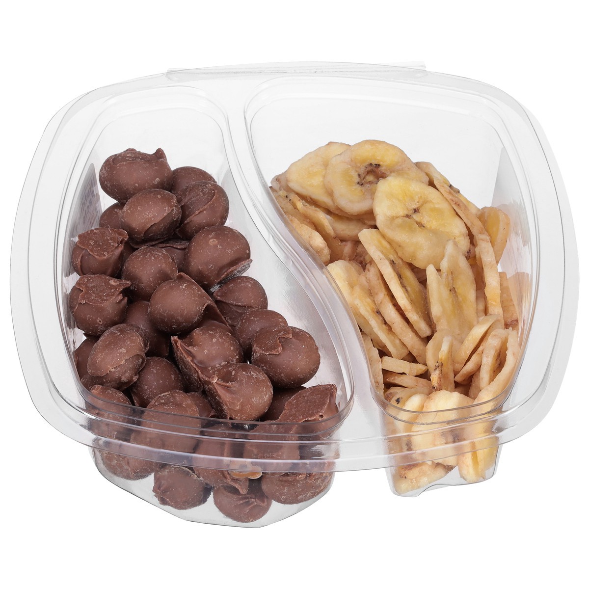 slide 1 of 4, Lunds & Byerlys Chocolate Double Dip Peanuts/Banana Chips 9 oz, 9 oz
