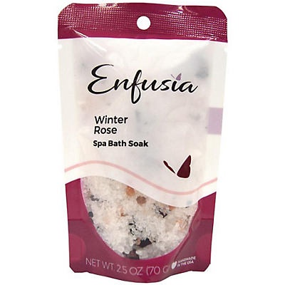 slide 1 of 1, Enfusia Winter Rose Spa Bath Soak, 2.5 oz