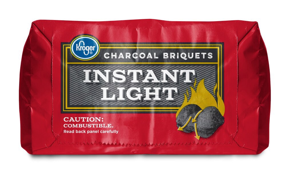 slide 2 of 4, Kroger Instant Light Charcoal Briquets, 6.7 lb