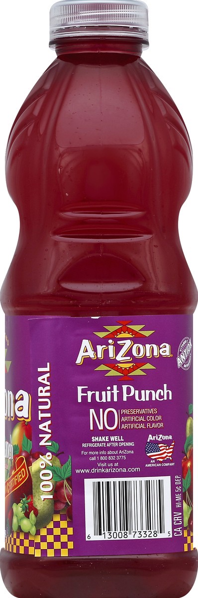 slide 4 of 4, AriZona Fruit Juice Cocktail Fruit Punch - 64 fl oz, 64 fl oz