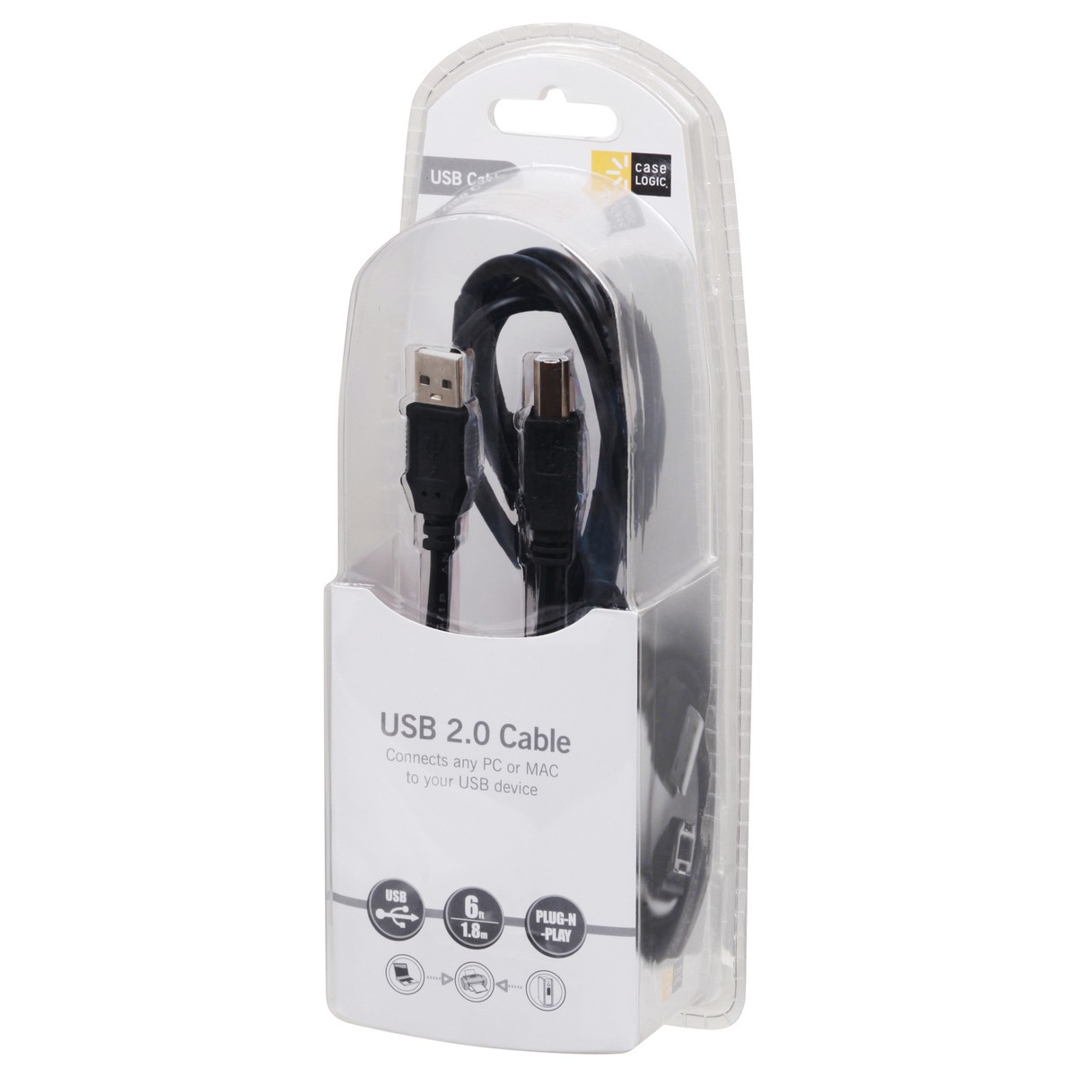 slide 11 of 11, Case Logic 2.0 USB Cable 1 ea, 1 ct