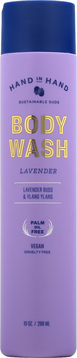 slide 9 of 9, Hand in Hand Lavender Buds & Ylang Ylang Body Wash 10 oz, 10 oz