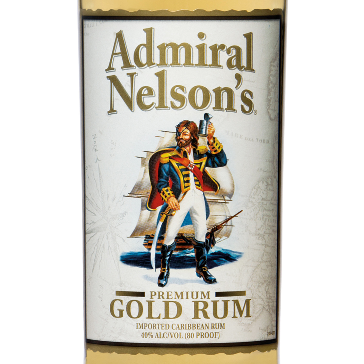 slide 2 of 2, Admiral Nelson's Gold Rum, 750 ml