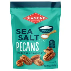 Diamond of California Sea Salt Pecans 3.25 oz Bag