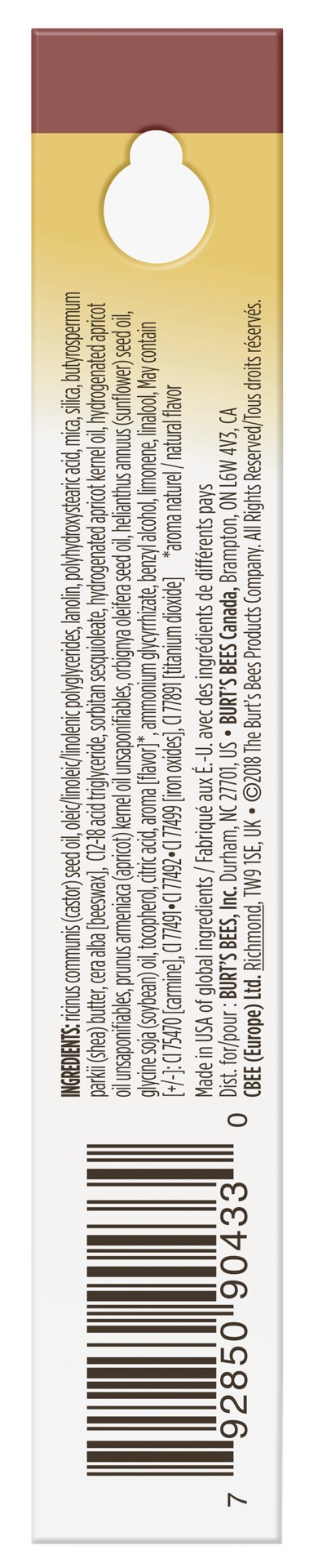 slide 2 of 5, Burt's Bees 100% Natural Moisturizing Liquid Lipstick, Sandy Seas – 1 Tube, 0.21 oz