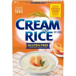 Cream of Rice Gluten Free Hot Cereal, Kosher, 14 OZ Box