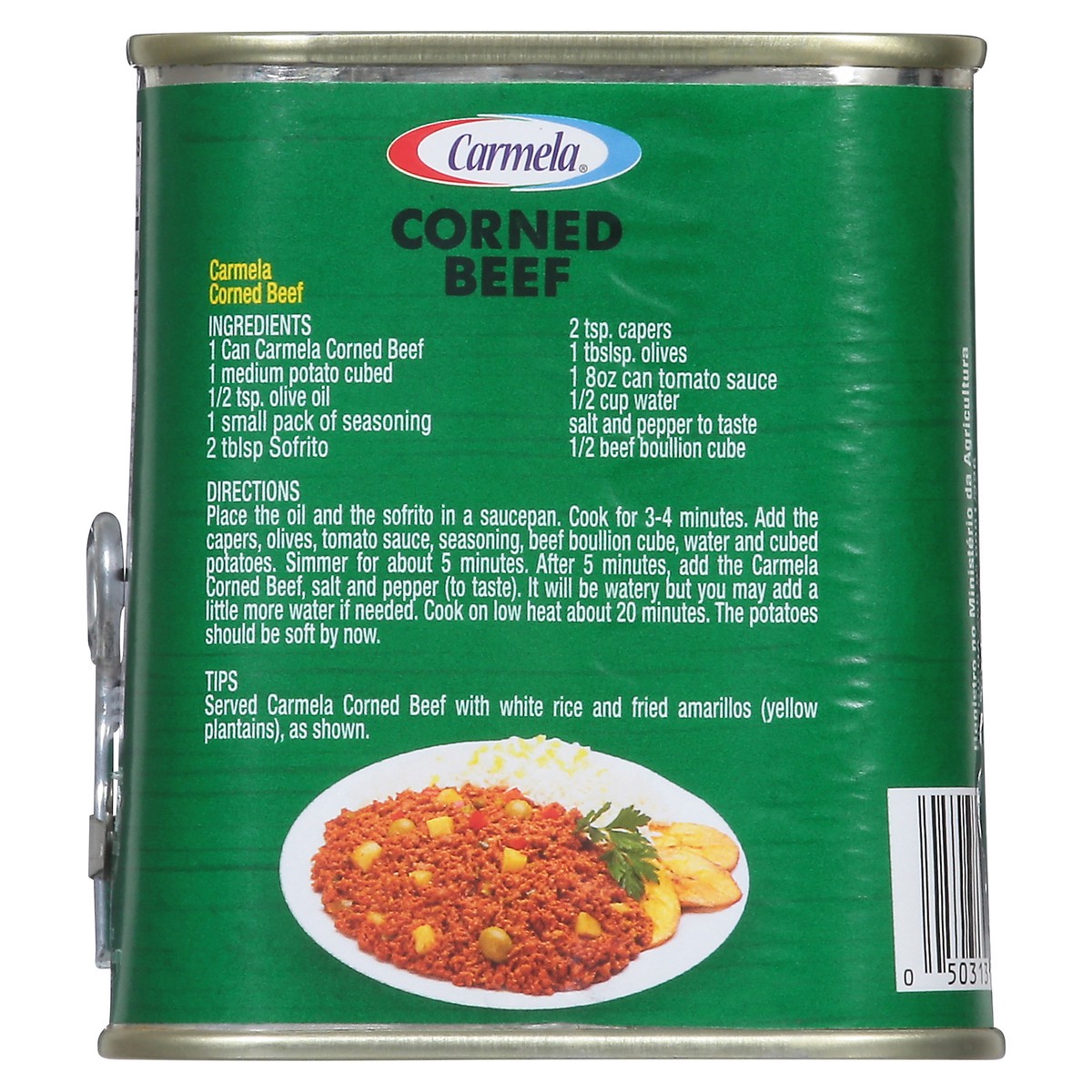 slide 2 of 14, Carmela Corned Beef 12 oz, 3 oz