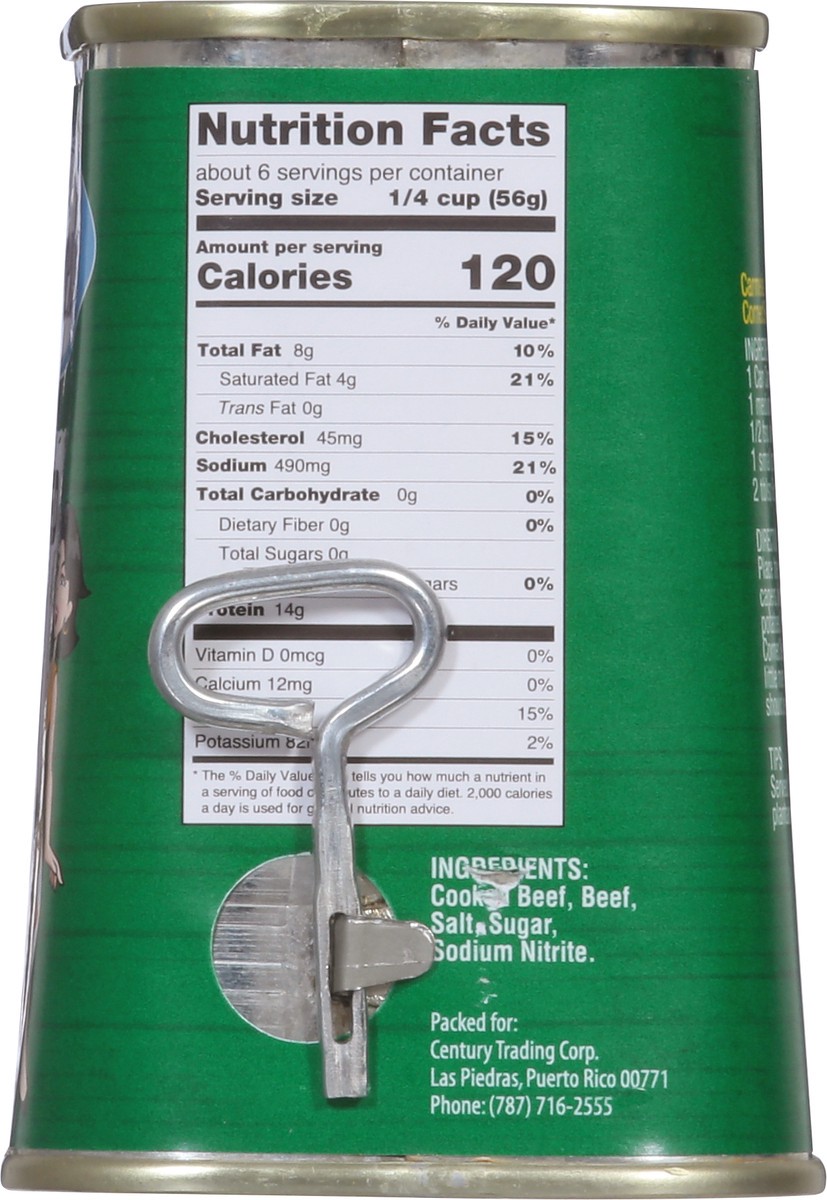 slide 8 of 14, Carmela Corned Beef 12 oz, 3 oz