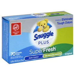 Snuggle Super Fresh Original Dryer Sheets 70 ea