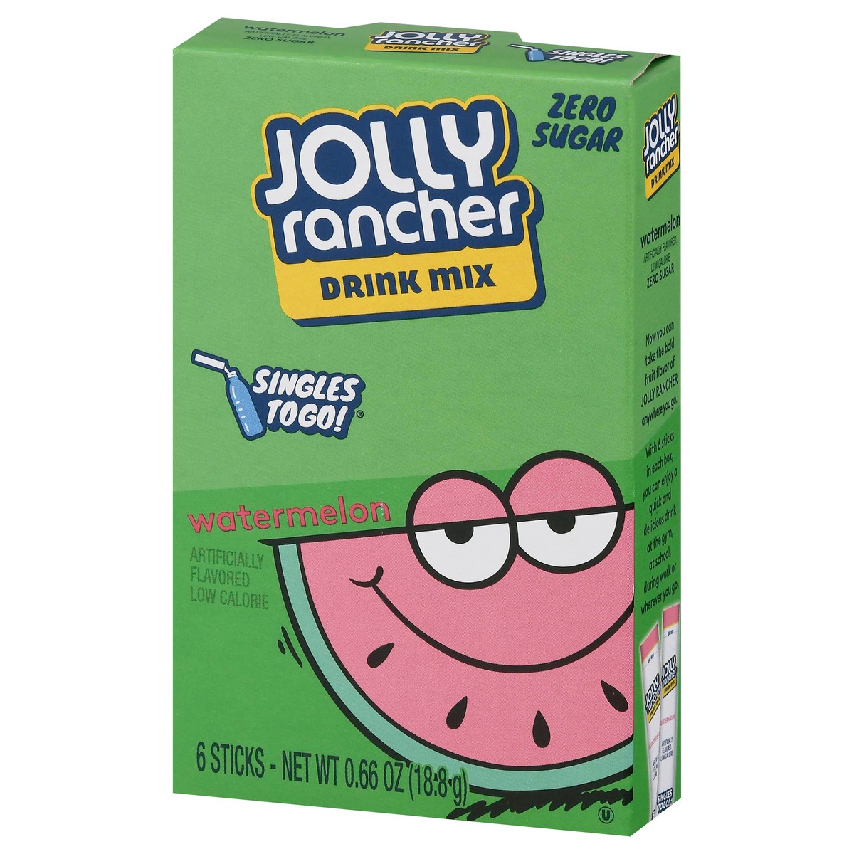 slide 8 of 13, Jolly Rancher Single-To-Go Watermelon, 1 ct