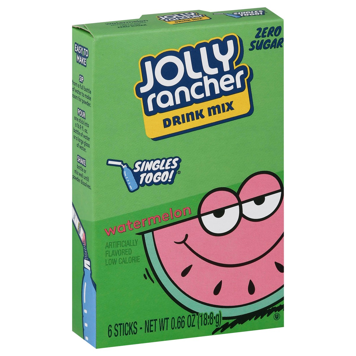 slide 12 of 13, Jolly Rancher Single-To-Go Watermelon, 1 ct