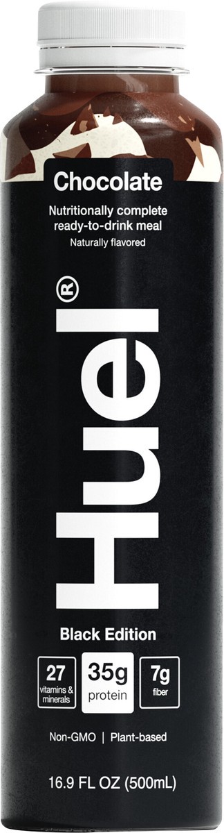 slide 6 of 7, Huel Chocolate Ready-to-Drink Meal 16.9 fl oz, 16.9 fl oz