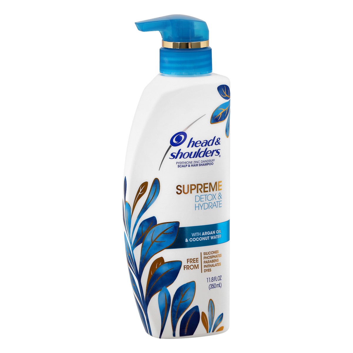 slide 2 of 11, Head & Shoulders Supreme Detox & Hydrate Scalp & Hair Shampoo 11.8 oz, 11.8 oz