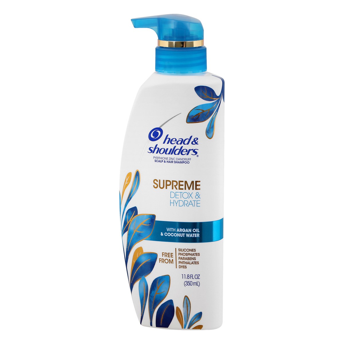 slide 3 of 11, Head & Shoulders Supreme Detox & Hydrate Scalp & Hair Shampoo 11.8 oz, 11.8 oz