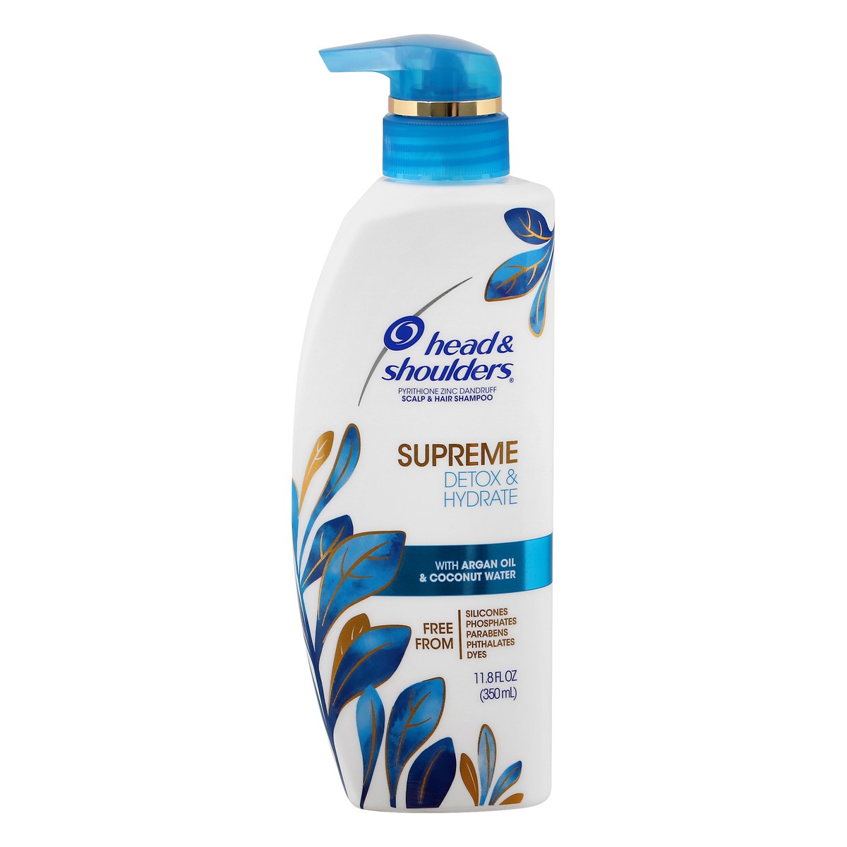 slide 1 of 11, Head & Shoulders Supreme Detox & Hydrate Scalp & Hair Shampoo 11.8 oz, 11.8 oz